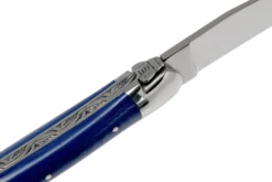 Forge De Laguiole 1211INTCBLEB 11cm, Micarta Bleu, Couteau Laguiole 13 Forge De Laguiole 1211INTCBLEB 11cm, Micarta Bleu, Couteau Laguiole -Meilleurs Couteaux LA1211INTCBLEB 06 forge de laguiole scaled