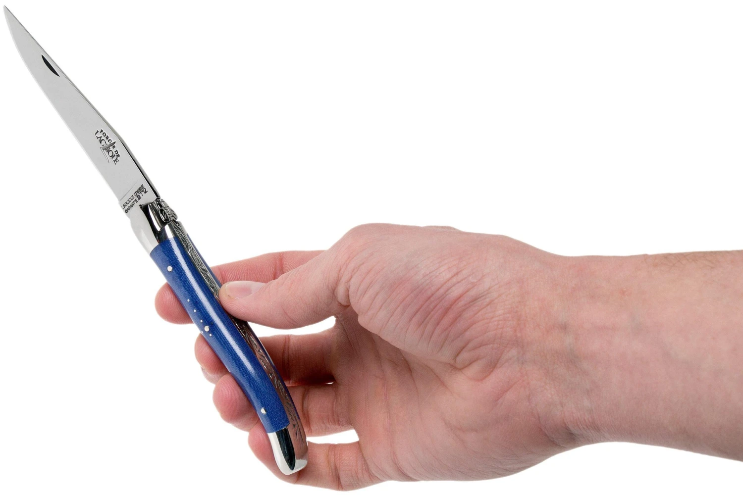 Forge De Laguiole 1211INTCBLEB 11cm, Micarta Bleu, Couteau Laguiole 8 Forge De Laguiole 1211INTCBLEB 11cm, Micarta Bleu, Couteau Laguiole – Image 8