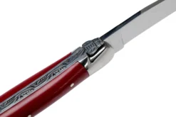 Forge De Laguiole 1211INTCROUB 11cm, Micarta Rouge, Couteau Laguiole -Meilleurs Couteaux LA1211INTCROUB 06 forge de laguiole scaled