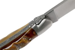 Forge De Laguiole 12 Cm 1212INBESAT Corne De Bélier, Couteau Laguiole -Meilleurs Couteaux LA1212INBESAT 06 forge de laguiole scaled