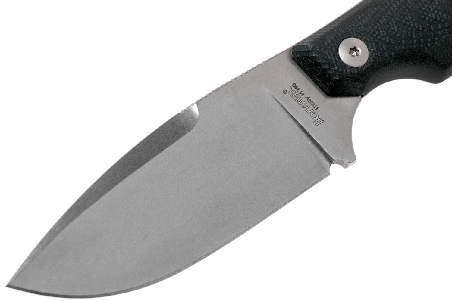 LionSteel H2 Drop Point GBK Black G10 Couteau Fixe, Tommaso Rumici Design 3 LionSteel H2 Drop Point GBK Black G10 Couteau Fixe, Tommaso Rumici Design – Image 3