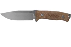 LionSteel M5 CPM 3V, Natural Canvas Micarta, Knivesandtools Exclusive Couteau De Survie