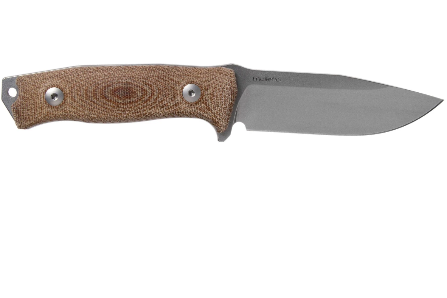 LionSteel M5 CPM 3V, Natural Canvas Micarta, Knivesandtools Exclusive Couteau De Survie 2 LionSteel M5 CPM 3V, Natural Canvas Micarta, Knivesandtools Exclusive Couteau De Survie – Image 2