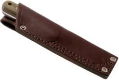 LT Wright Next Gen, A2, Matte Green Micarta, Red Liners, Leather Sheath, Couteau De Bushcraft -Meilleurs Couteaux LT NG GM RL LS 06 lt wright scaled