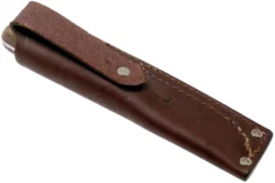 LT Wright Next Gen, A2, Matte Green Micarta, Red Liners, Leather Sheath, Couteau De Bushcraft -Meilleurs Couteaux LT NG GM RL LS 07 lt wright scaled