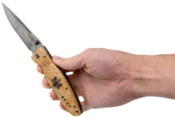 Mcusta MC-0182D Sengoku Toyotomi Hideyoshi, Yellow Pakkawood, Couteau De Gentleman -Meilleurs Couteaux MC 0182D 08 mcusta scaled