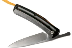 Mcusta MC-192C Friction Folder Black-Yellow Wood -Meilleurs Couteaux MC 0192C 04 mcusta scaled