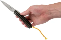 Mcusta MC-192C Friction Folder Black-Yellow Wood -Meilleurs Couteaux MC 0192C 09 mcusta scaled