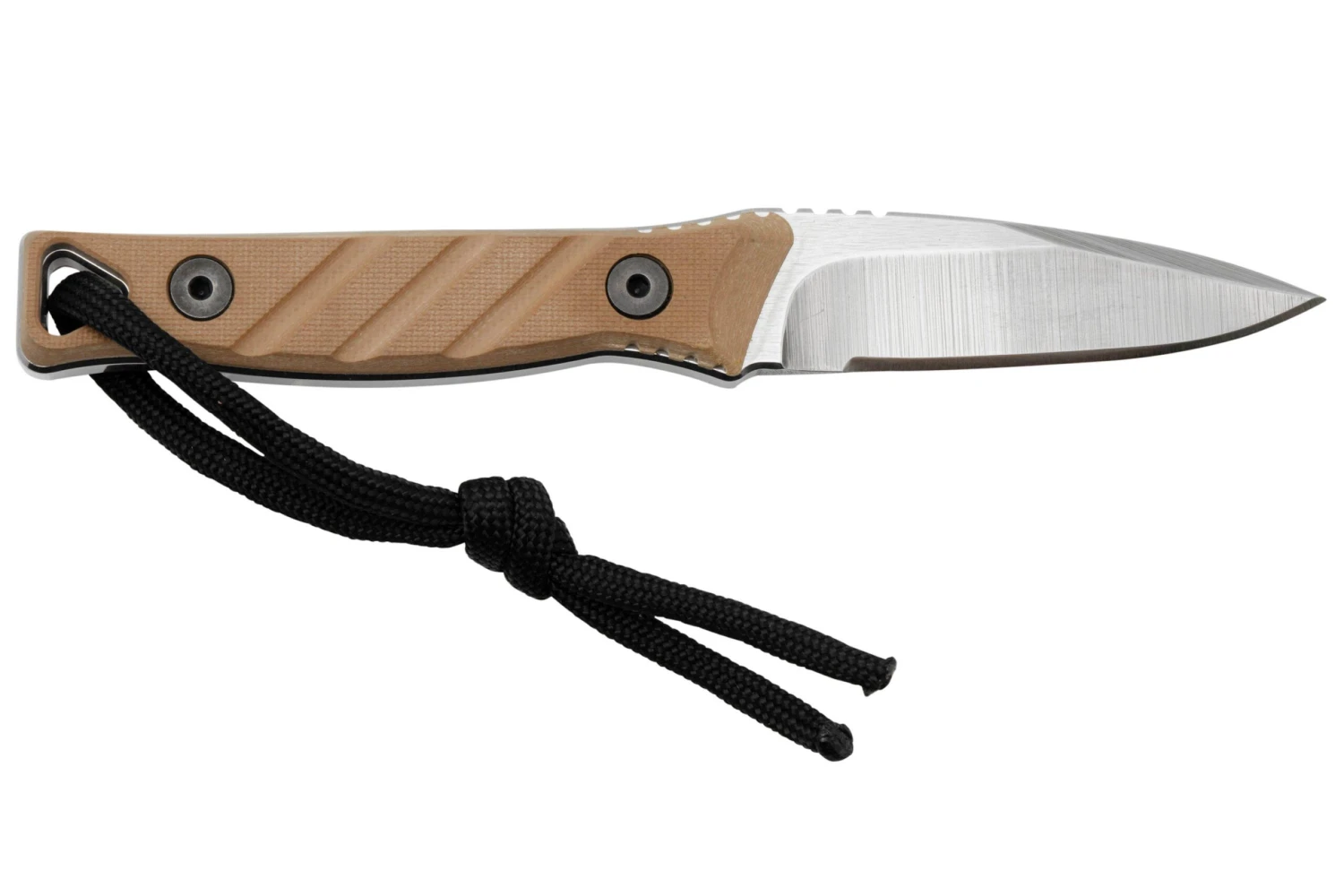 Medford Necromancer S35VN Tumbled Blade, Coyote G10 Handle, Couteau De Cou 2 Medford Necromancer S35VN Tumbled Blade, Coyote G10 Handle, Couteau De Cou – Image 2