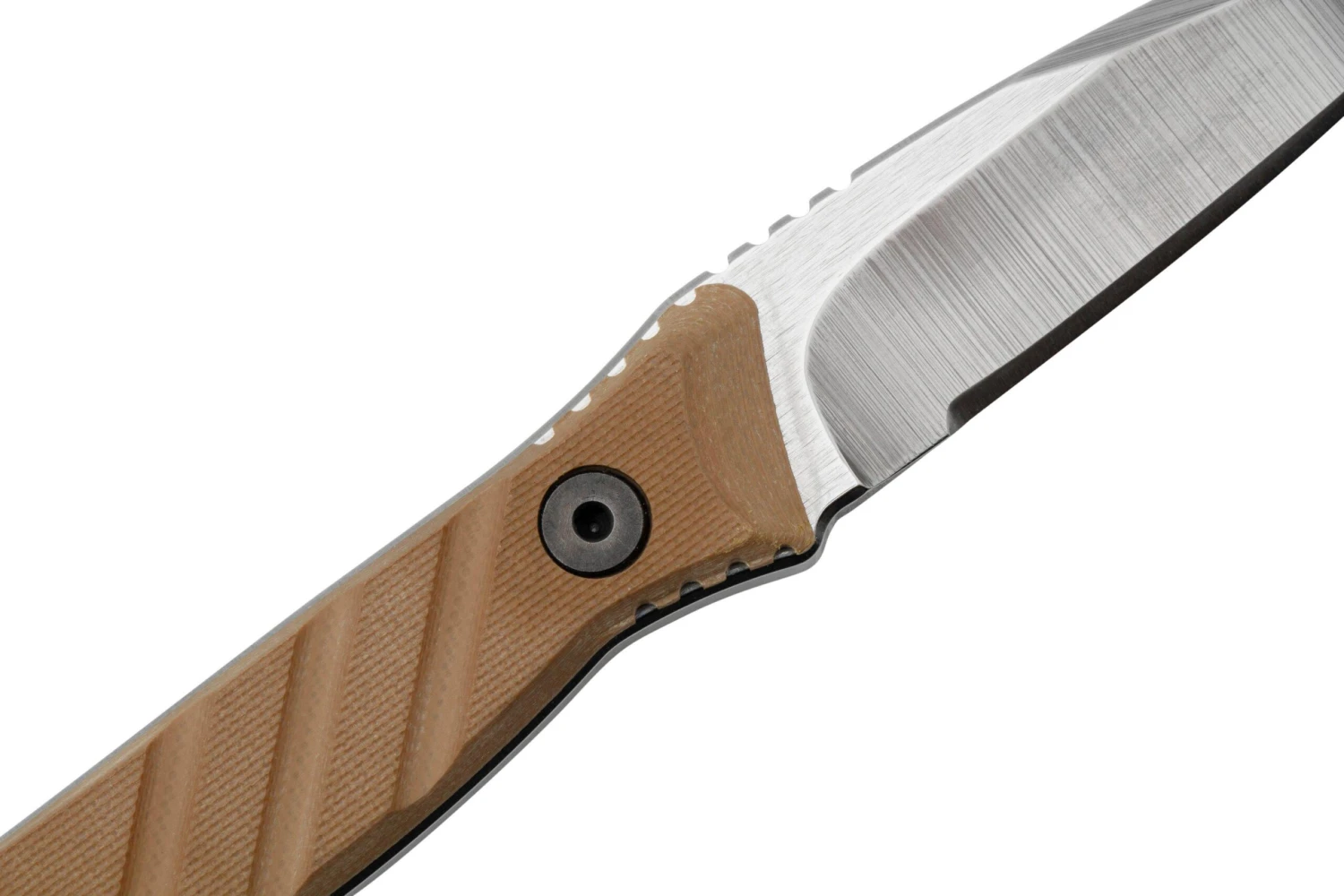 Medford Necromancer S35VN Tumbled Blade, Coyote G10 Handle, Couteau De Cou 5 Medford Necromancer S35VN Tumbled Blade, Coyote G10 Handle, Couteau De Cou – Image 5