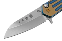 Medford Nosferatu Flipper S45VN Tumbled, Blue, Faced Bronze Flats Handles, Couteau De Poche 11 Medford Nosferatu Flipper S45VN Tumbled, Blue, Faced Bronze Flats Handles, Couteau De Poche -Meilleurs Couteaux MF 22 NO 02 03 medford scaled