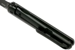 MKM Flame Drop FL01-TDSW Dark Stonewash Titanium Couteau De Poche, Michael Zieba Design -Meilleurs Couteaux MMK FL01 TDSW 05 mkm knives scaled