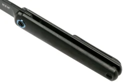 MKM Flame Drop FL01-TDSW Dark Stonewash Titanium Couteau De Poche, Michael Zieba Design -Meilleurs Couteaux MMK FL01 TDSW 07 mkm knives scaled