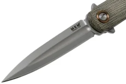 MKM Flame Dagger FL02-GCT Green Canvas Micarta Couteau De Poche, Michael Zieba Design 10 MKM Flame Dagger FL02-GCT Green Canvas Micarta Couteau De Poche, Michael Zieba Design -Meilleurs Couteaux MMK FL02 GCT 03 mkm knives scaled