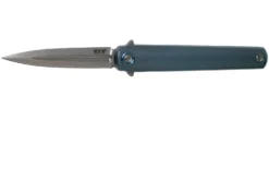 MKM Flame Dagger FL02-TBSW Blue Titanium Couteau De Poche, Michael Zieba Design