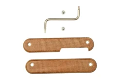 MKM Malga 6 Natural Canvas Micarta Plaquettes De Manche -Meilleurs Couteaux MMK MXMP06 NC 03 mkm scaled