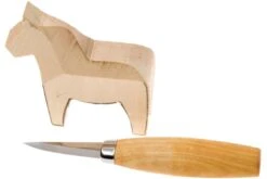 Mora Wood Carving Kit Dalahorse 120, Ensemble Sculpteur (couteau Et Cheval Ă Sculpter)