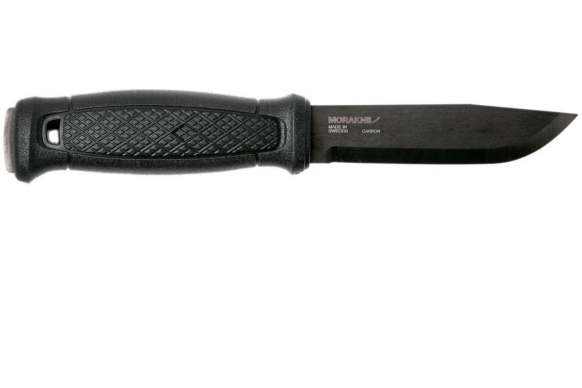 Morakniv Mora Garberg Black Carbon Couteau De Bushcraft, Gaine En Cuir 2 Morakniv Mora Garberg Black Carbon Couteau De Bushcraft, Gaine En Cuir – Image 2
