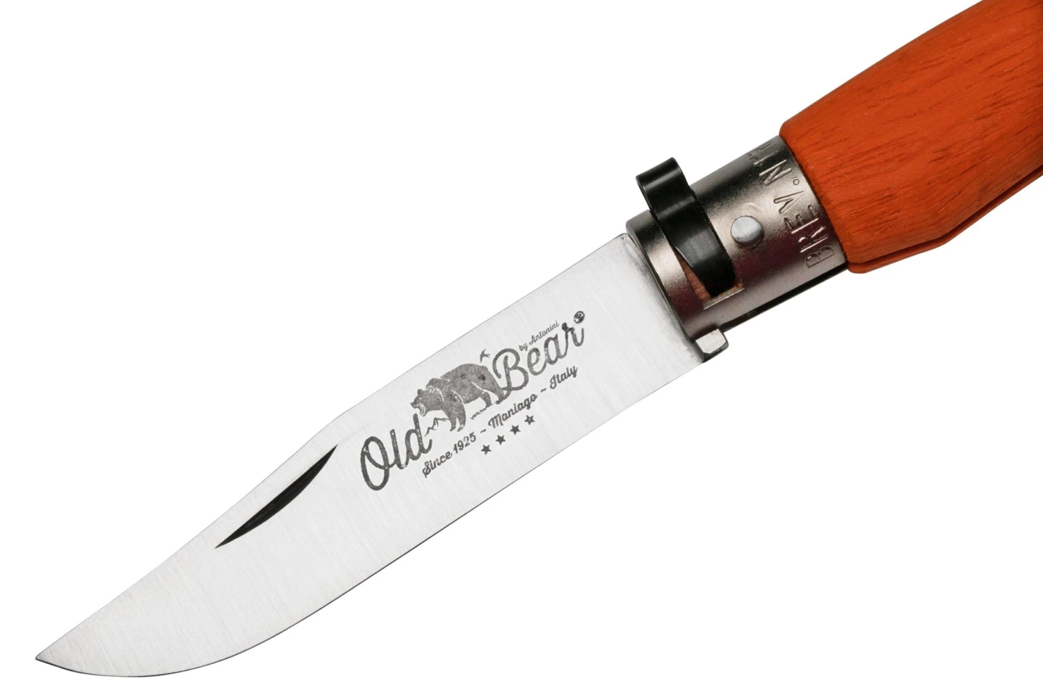 Old Bear Classical Orange M, 9307-19-MOK Couteau De Poche 3 Old Bear Classical Orange M, 9307-19-MOK Couteau De Poche – Image 3
