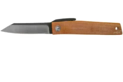 Ohta FK7 Couteau De Poche Higonokami, Natural Canvas Micarta