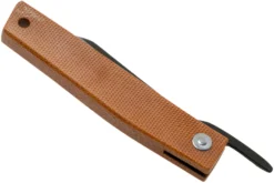 Ohta FK7 Couteau De Poche Higonokami, Natural Canvas Micarta -Meilleurs Couteaux OHTA OFF FK7 M N 04 ohta knives scaled