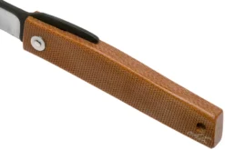 Ohta FK7 Couteau De Poche Higonokami, Natural Canvas Micarta -Meilleurs Couteaux OHTA OFF FK7 M N 06 ohta knives scaled
