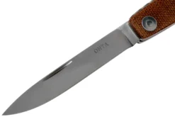 Ohta OLF SS FK Ohta Light Folder Couteau De Poche, Natural Canvas Micarta -Meilleurs Couteaux OHTA OLF SS FK M N 03 ohta knives scaled
