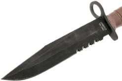 Ontario-3S Bayonet Marron, 6504 -Meilleurs Couteaux OKC6504 03 ontario okc6504 03