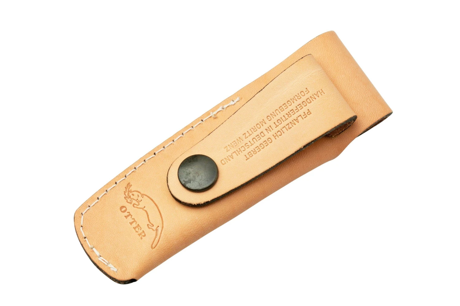 Otter Small Leather Holster MH 01 NA, Natural, Fourreau 2 Otter Small Leather Holster MH 01 NA, Natural, Fourreau – Image 2