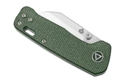 QSP Knife Penguin Mini QS130XS-C, Satin 14C28N, Green Micarta, Couteau De Poche -Meilleurs Couteaux QS130XS C 06 qsp scaled
