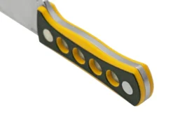 QSP Knife Canary QS141-A1 Stonewashed, Black Yellow G10, Couteau De Cou -Meilleurs Couteaux QS141 A1 04 qsp scaled