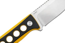 QSP Knife Canary QS141-A1 Stonewashed, Black Yellow G10, Couteau De Cou -Meilleurs Couteaux QS141 A1 05 qsp scaled