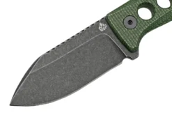 QSP Knife Canary QS141-C2 Blackwashed, Black Green G10, Couteau De Cou 8 QSP Knife Canary QS141-C2 Blackwashed, Black Green G10, Couteau De Cou -Meilleurs Couteaux QS141 C2 03 qsp scaled