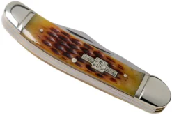 Rough Ryder Copperhead Amber Bone RR043 Couteau De Poche Slipjoint -Meilleurs Couteaux RY043 04 rough ryder scaled