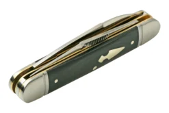 Rough Ryder Reserve Hedgehog D2 Black Micarta, RRR005 Couteau De Poche Slipjoint -Meilleurs Couteaux RYR005 05 roughryder scaled