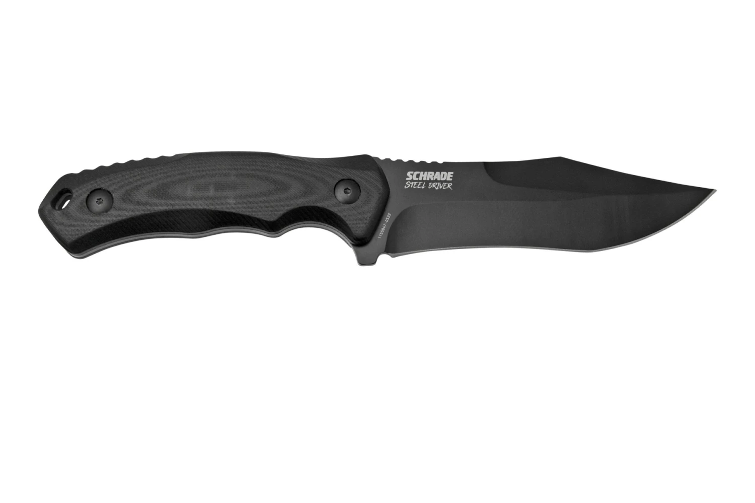 Schrade Steel Driver 1182618, G10 Noir, Couteau Fixe 2 Schrade Steel Driver 1182618, G10 Noir, Couteau Fixe – Image 2