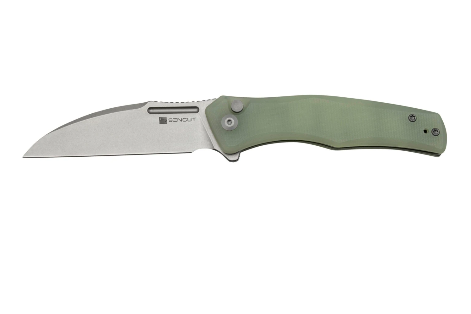 SENCUT Watauga, Natural G10, S21011-3 Couteau De Poche 1 SENCUT Watauga, Natural G10, S21011-3 Couteau De Poche