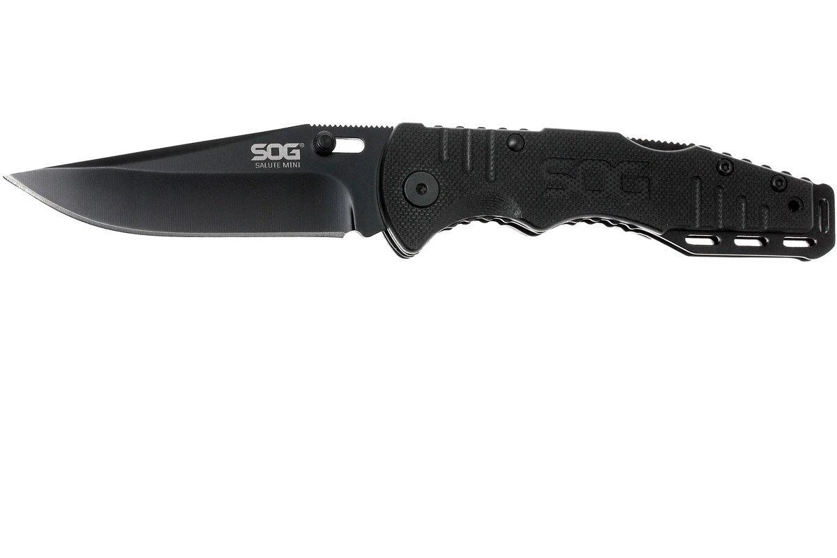 SOG Salute Mini Black FF1101-CP 1 SOG Salute Mini Black FF1101-CP