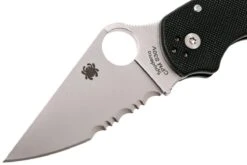 Spyderco Para 3 C223GPS Partly Serrated Couteau De Poche -Meilleurs Couteaux SPC223GPS 03 spyderco spc223gps 03