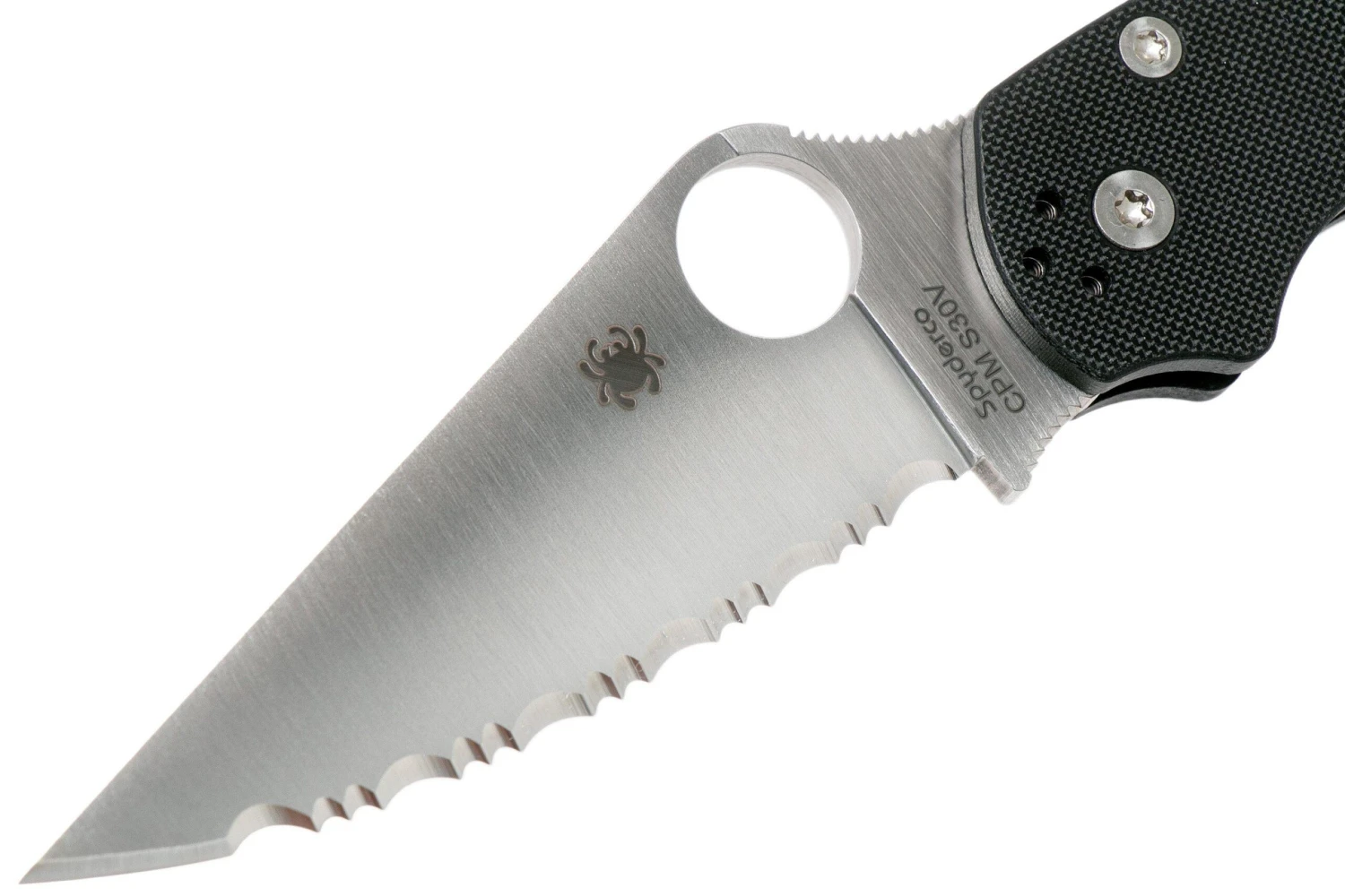 Spyderco Paramilitary 2 C81GS2 Serrated Couteau De Poche 3 Spyderco Paramilitary 2 C81GS2 Serrated Couteau De Poche – Image 3