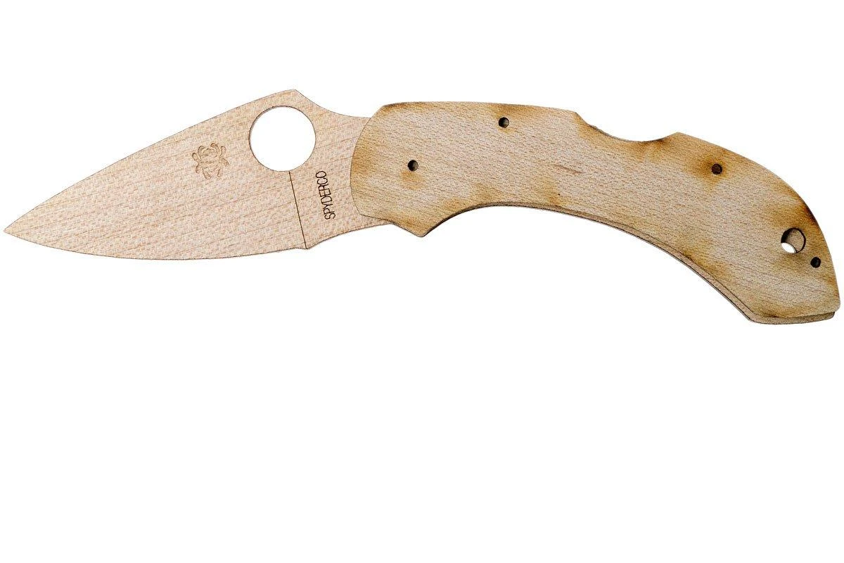 Spyderco Wooden Kit Dragonfly C28 WDKIT1 Couteau De Poche En Bois 1 Spyderco Wooden Kit Dragonfly C28 WDKIT1 Couteau De Poche En Bois