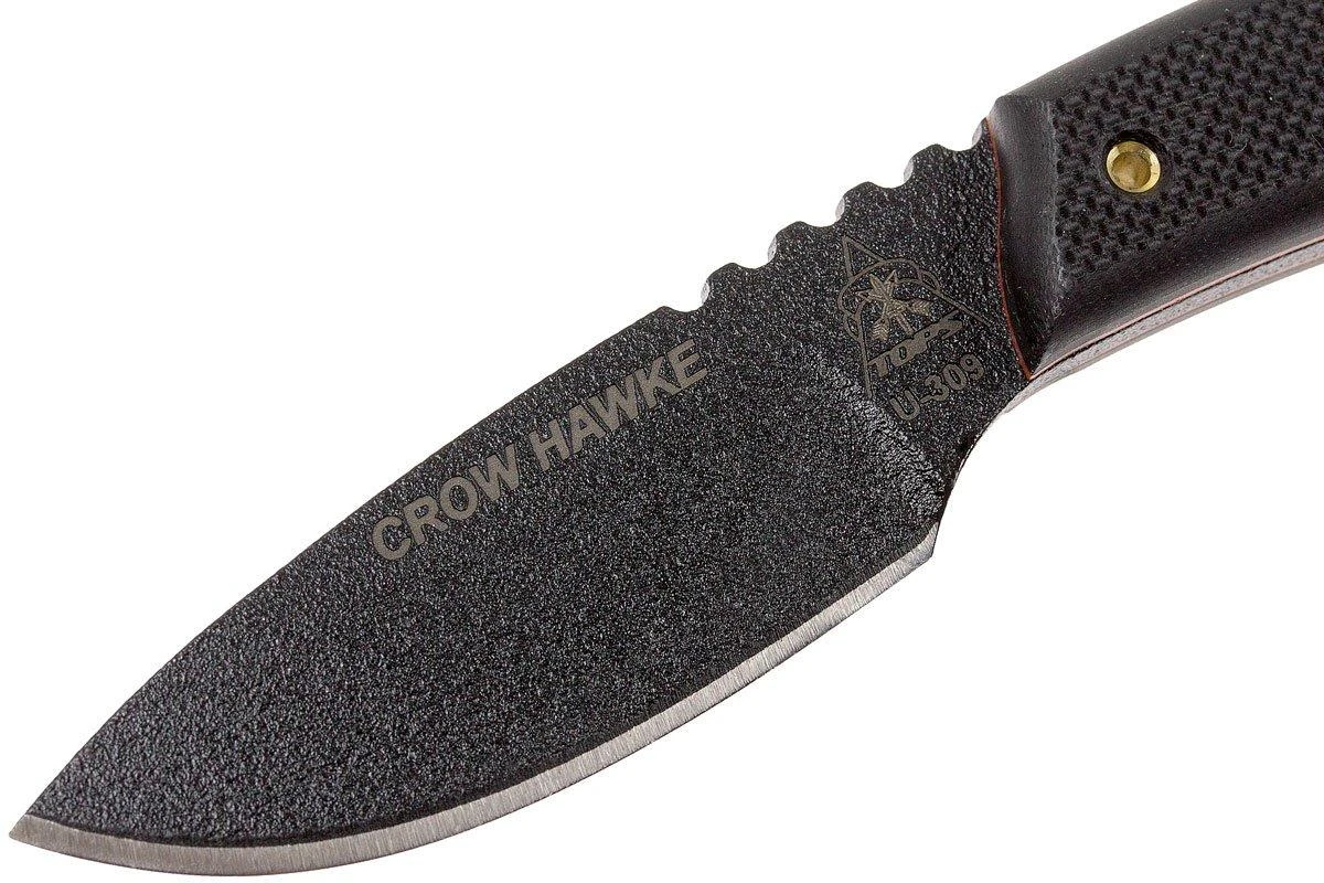 TOPS Knives Crow Hawke Couteau De Cou, CRH-01 3 TOPS Knives Crow Hawke Couteau De Cou, CRH-01 – Image 3
