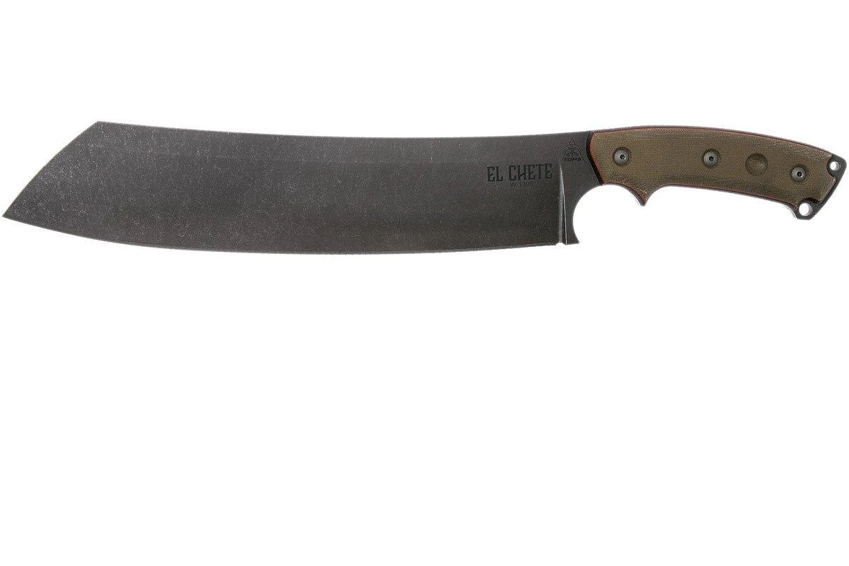 TOPS Knives TOPS El Chete ELCH-02 Machette, Dangler Sheath 1 TOPS Knives TOPS El Chete ELCH-02 Machette, Dangler Sheath