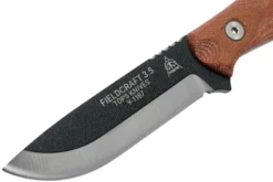TOPS Knives TOPS Fieldcraft 3.5 Mini BROS, Brown Micarta MBROS-01 Couteau De Bushcraft -Meilleurs Couteaux TK MBROS 01 03 tops knives scaled