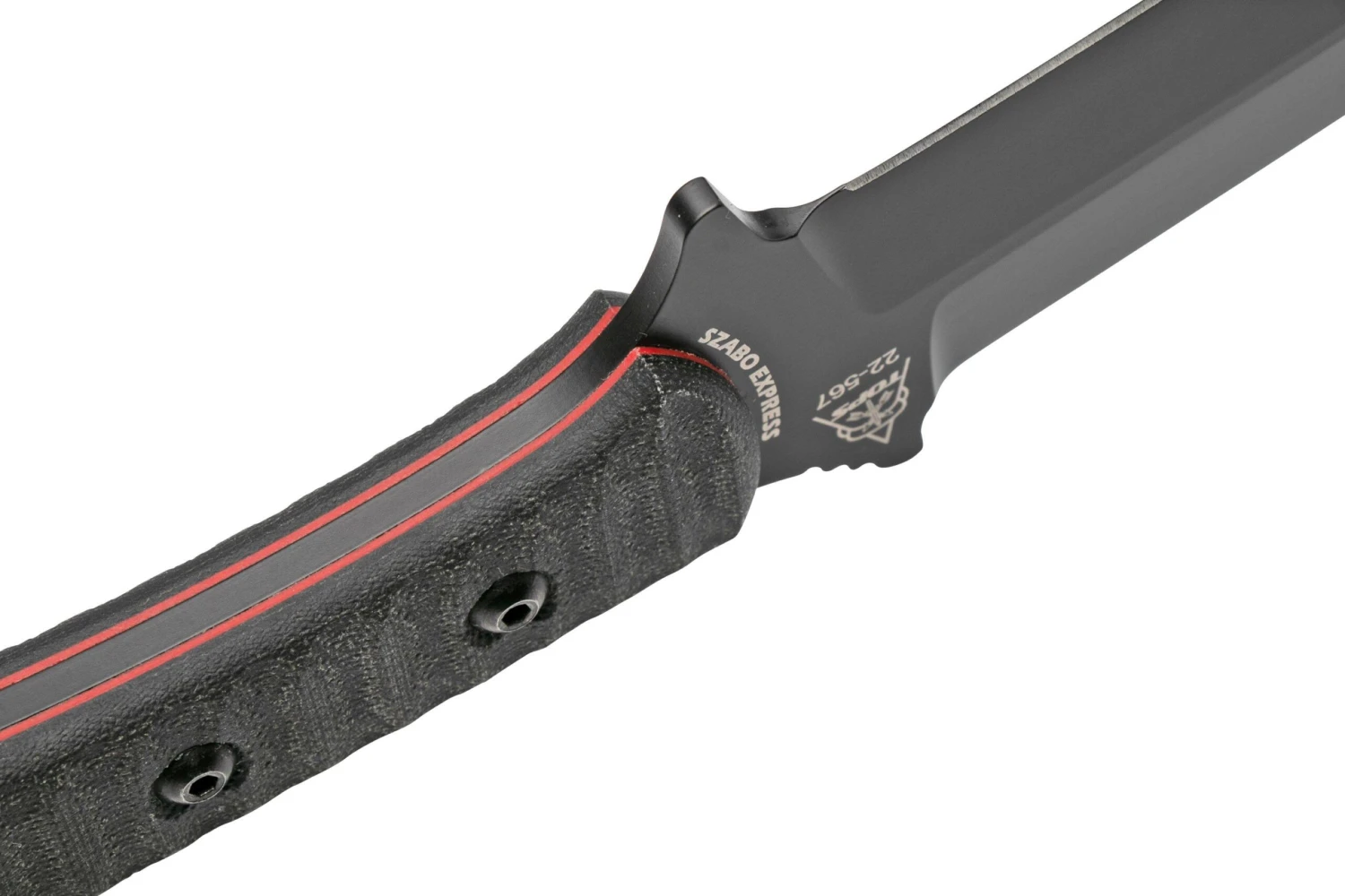 TOPS Knives Szabo Express, Single Edge, Micarta SZEX-01 Couteau D'outdoor, Szabo Design 5 TOPS Knives Szabo Express, Single Edge, Micarta SZEX-01 Couteau D'outdoor, Szabo Design – Image 5