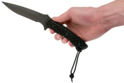 Spartan Blades Ares SB1BKBKKYBK Black/Black/Black Sheath Couteau De Survie -Meilleurs Couteaux USSB1BKBKKYBK 06 spartan blades scaled