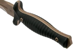 Spartan Blades George V14 Dagger Flat Dark Earth Blade, Black Handle, Dague -Meilleurs Couteaux USSB27DEBKKYBK 05 spartan blades scaled