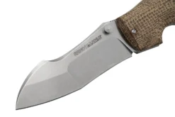 Viper Rhino 1, V5903IM, Stonewash Elmax, Couteau De Poche Brown Burlap Micarta, Fabrizio Silvestrelli Design -Meilleurs Couteaux VPV5903IM 03 viper scaled