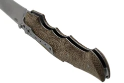 Viper Rhino 1, V5903IM, Stonewash Elmax, Couteau De Poche Brown Burlap Micarta, Fabrizio Silvestrelli Design -Meilleurs Couteaux VPV5903IM 04 viper scaled