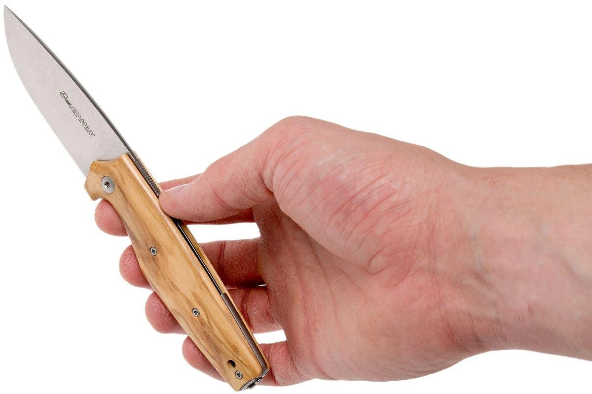 Viper Dan 1 V5928UL Olive N690, Drop-point 8 Viper Dan 1 V5928UL Olive N690, Drop-point – Image 8